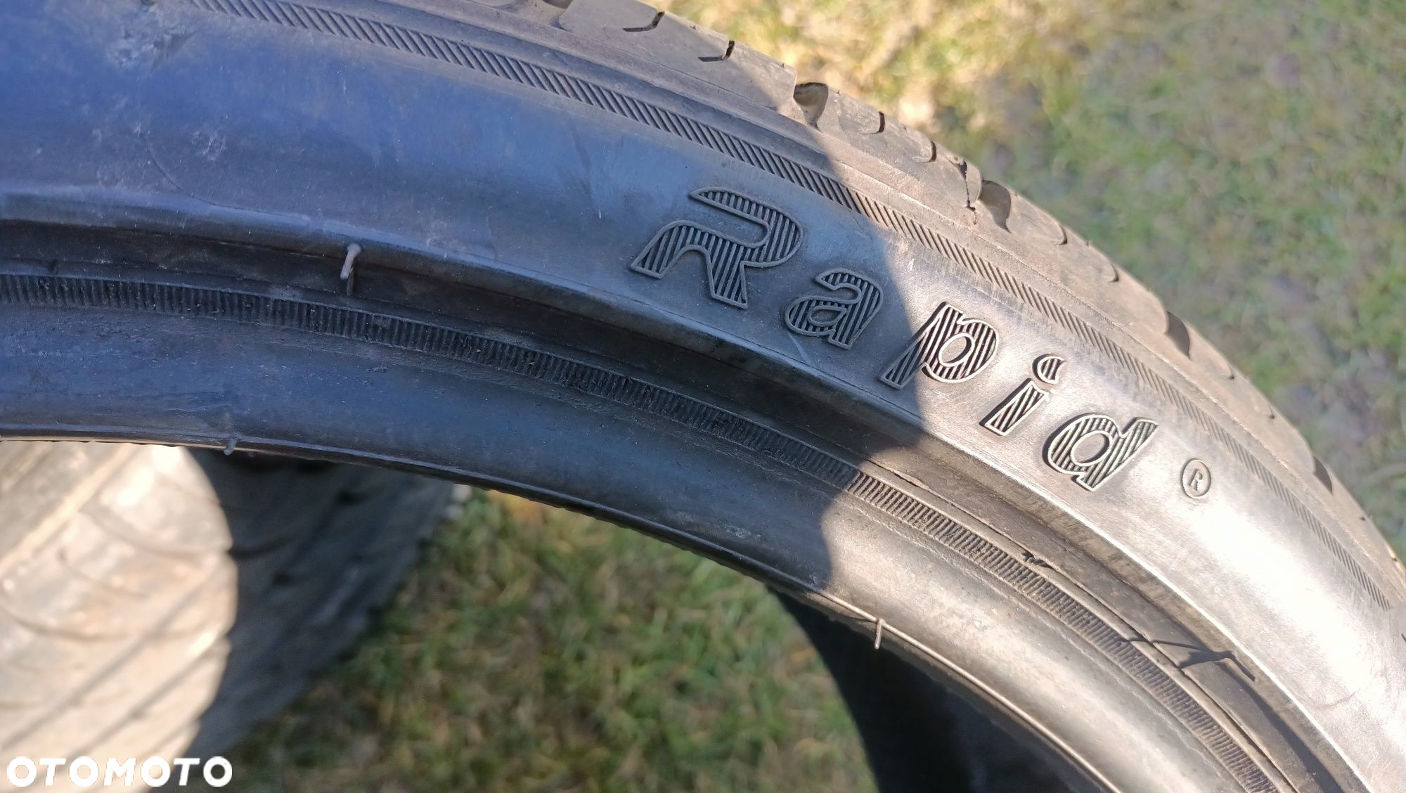 2 opony letnie w bdb stanie 255/35/19 Rapid P 609 okazja - 5