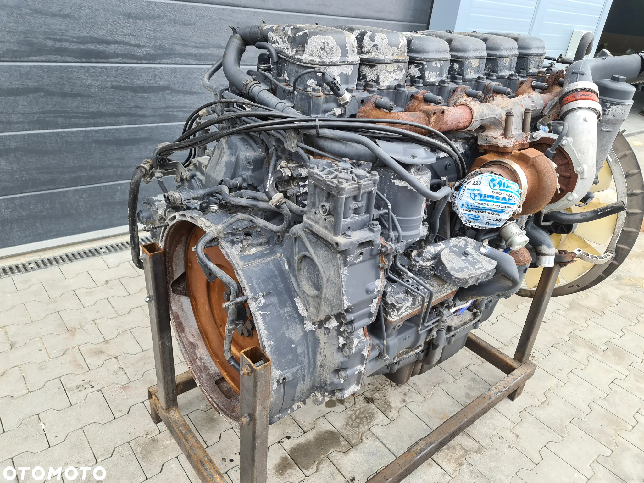 SILNIK KOMPLETNY SCANIA DC13 147 L01 450KM 2016 EURO 6 - 5