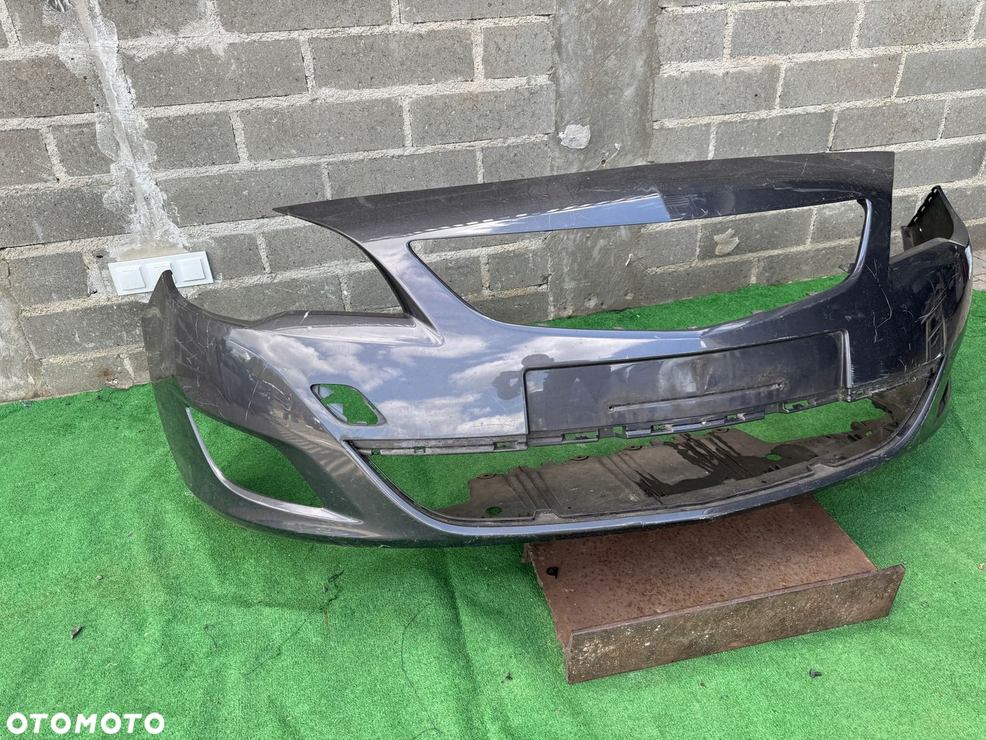 OPEL ASTRA J 4 IV 09-12 BEZ DZIUR ZDERZAK PRZEDNI ORG EU - 2