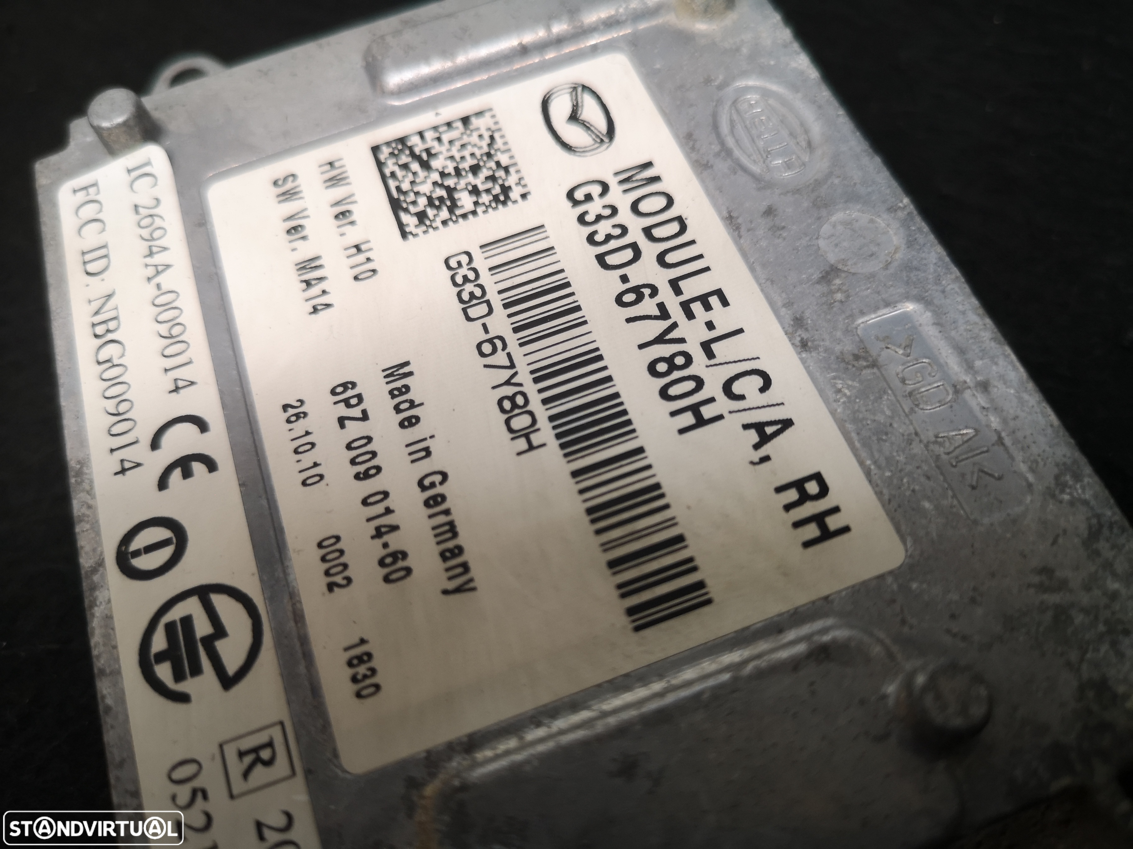 Modulo radar traseiro direito Mazda6 2009-2012 - 4