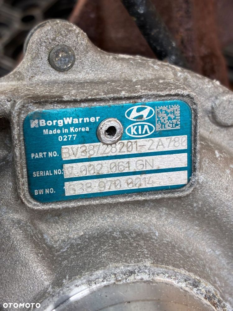 KIA HYUNDAI 1.6CRDI BV38/28201-2A780 1638 970 0014 TURBO TURBINA - 3