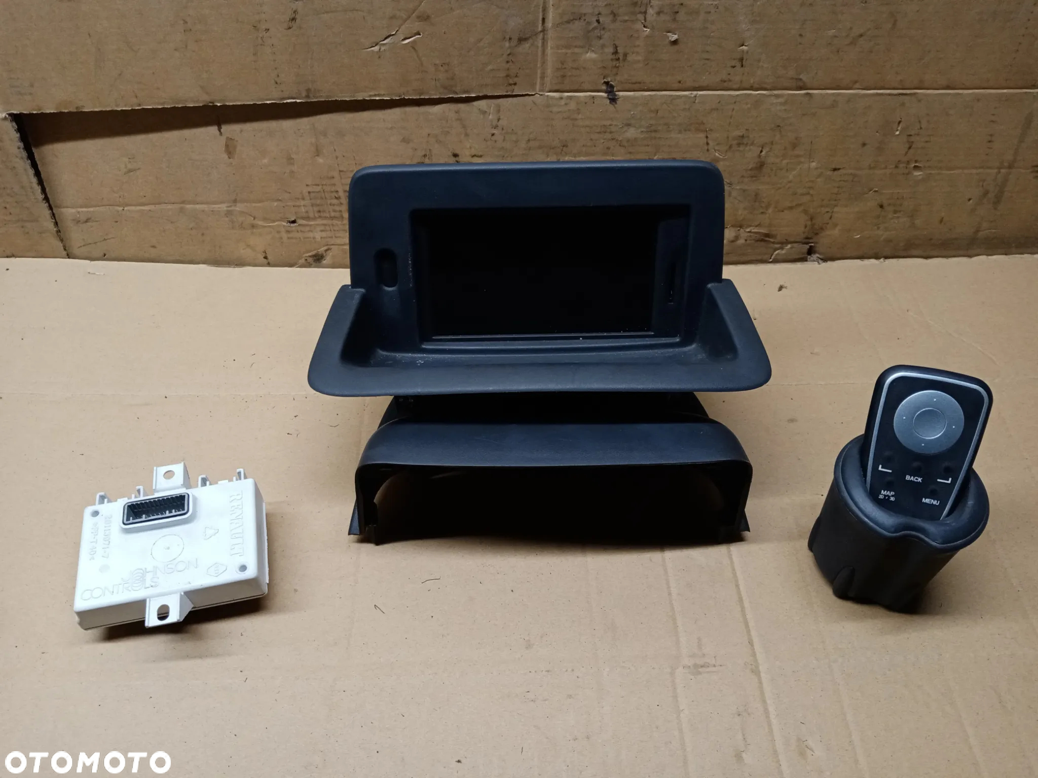 NAVI nawigacja Tomtom wyświetlacz pilot moduł Renault Clio III 259155024R 280380655R - 2