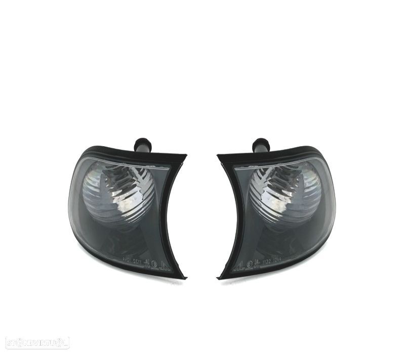 PISCAS FRONTAIS PARA BMW E46 COMPACT 01-05 FOSCO BRANCO - 1