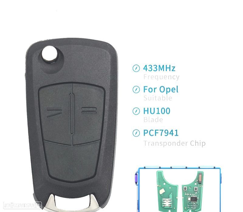 CHAVES COMPLETA PARA OPEL ASTRA H OPEL ZAFIRA B - 1