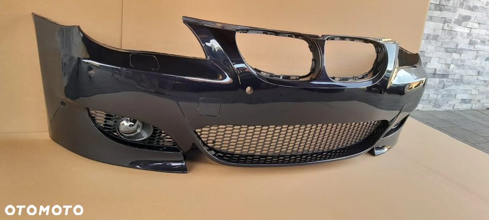ZDERZAK BMW E60 M5 M PAKIET PRZÓD BLACKSAPPHIRE przed lift - 7