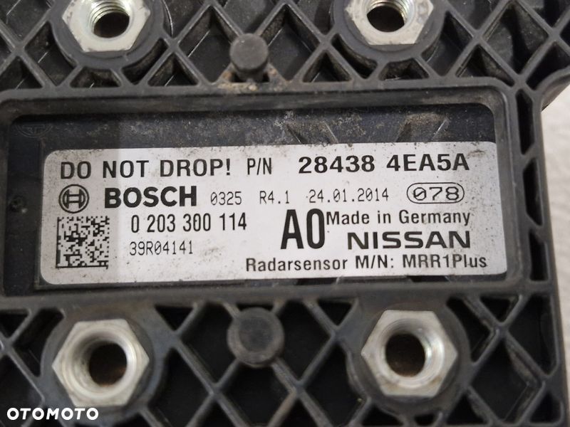 NISSAN QASHQAI II J11 RADAR MODUŁ DISTRONIC 284384EA5A - 5