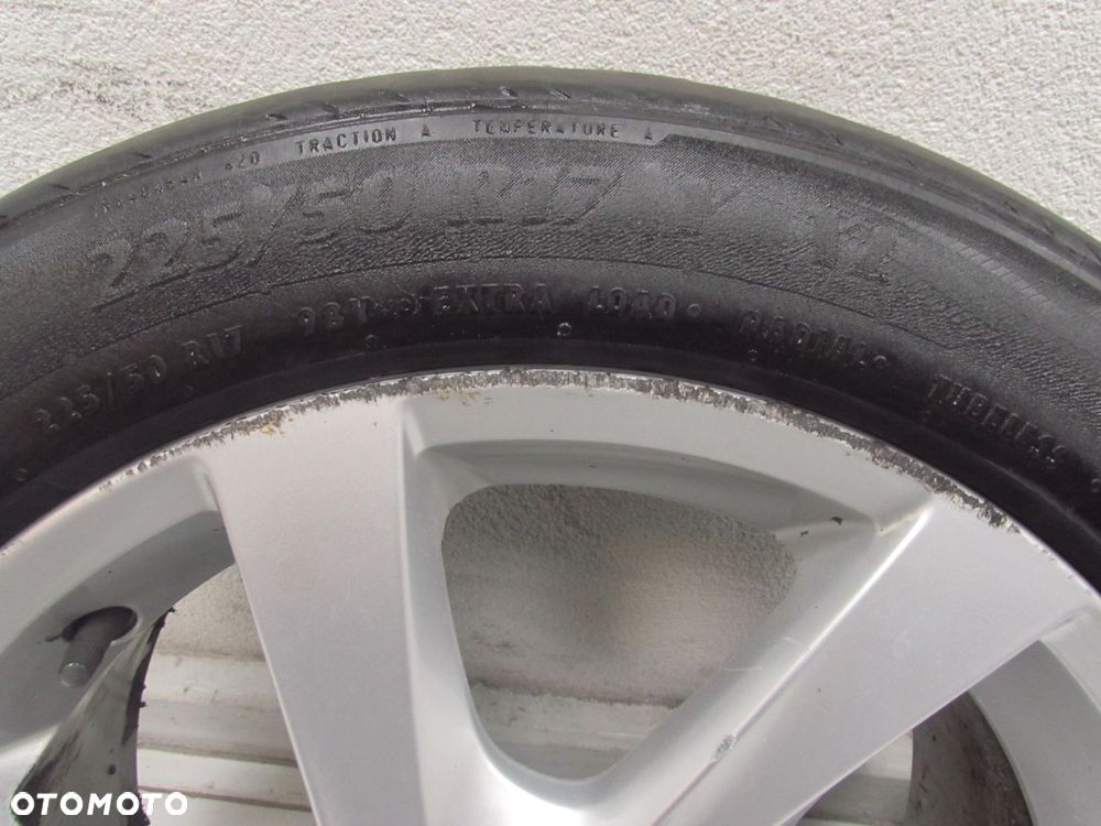 VOLVO V70 III S80 S60 II V60 5X108 7J X 17" ET50 KOLO FELGA ALUMINIOWA KOMPLET 31341738 - 3