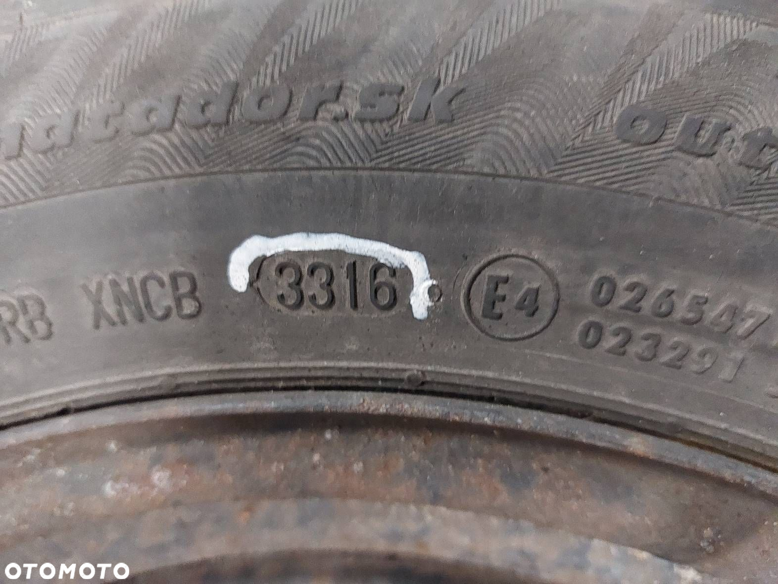 KOŁA KOMPLET FELGI OPONY ZIMOWE 4x100 6Jx15 FI54,1 195/60R15 TOYOTA - 8
