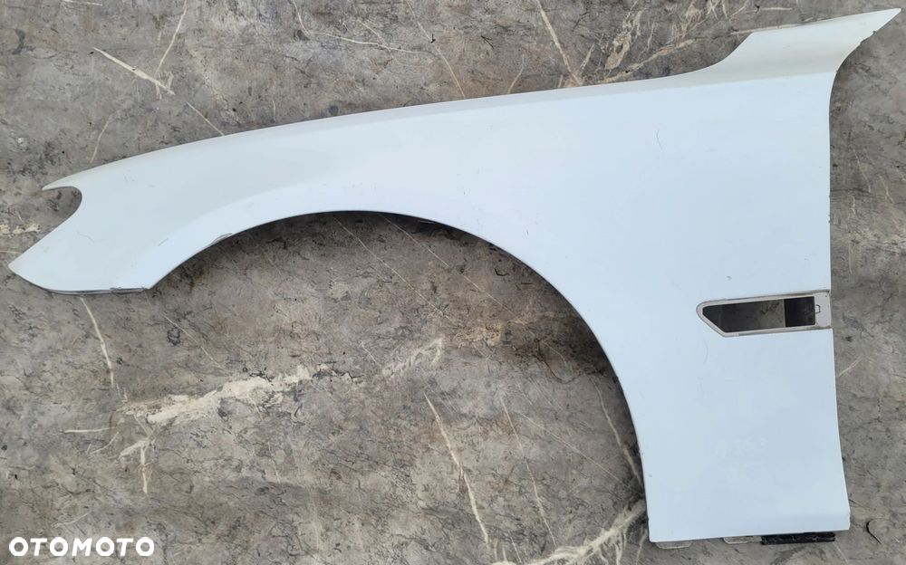 BŁOTNIK LEWY PRZÓD PRZEDNI BMW F01 F02 F04 A96 MINERALWHITE A363