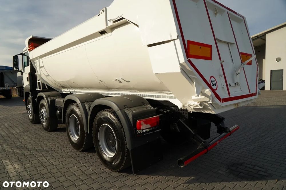 MAN TGS 35.440 / 8X4 / WYWROTKA TYLNOZSYPOWA / HYDROKLAPA / MANUAL  / EURO 5 - 17