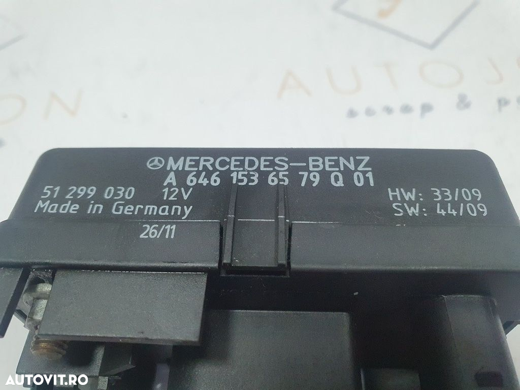 Releu bujii  MERCEDES-BENZ VITO Box 638 1997 - 2003 2.2 108 CDI OM 611A (60 KW CDI) A6461536579Q - 2