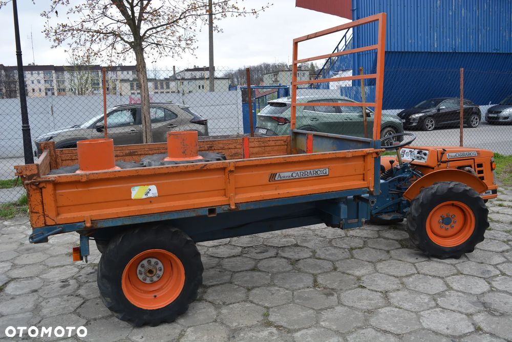 ANTONIO CARRARO UNITRANS Tipo 4800 _SOLIDNY TRAKTOREK 4x4 z PRZYCZEPĄ 3 STRONNA WYWROTKA BLOKADY REDUKTOR BIEGI SZOSOWE TERENOWE-WOM - 22