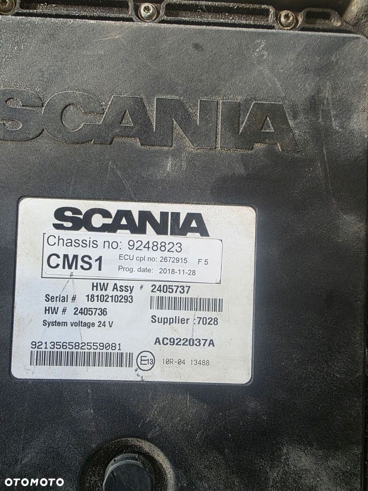 sterownik / moduł /komputer scania r s p nex gen cms1 2672915 - 4