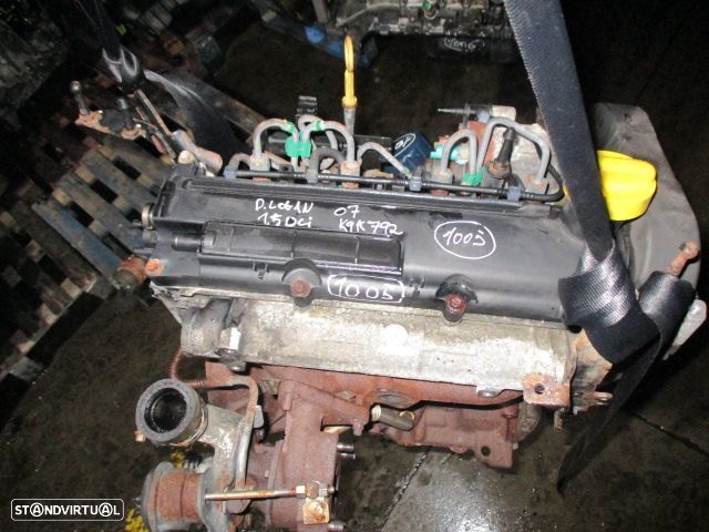 Motor K9K792 RENAULT LAGUNA 2007 1.5DCI DELPHI 68CV - 5