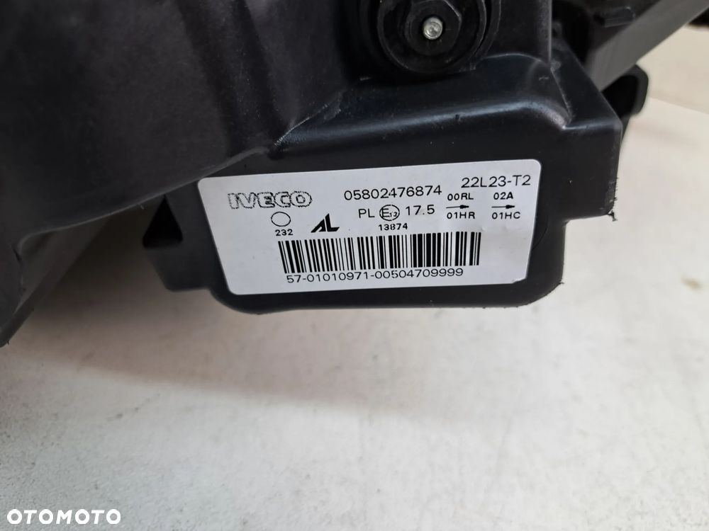 LAMPA IVECO DAILY 6 LIFT KOMPLET LAMPY PRZEDNIE ZWYKŁE - 18