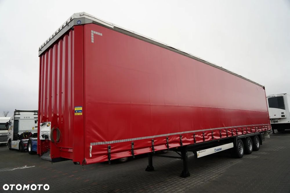 Krone FIRANKA / MEGA / OŚ  PODNOSZONA / LOW DECK / - 2