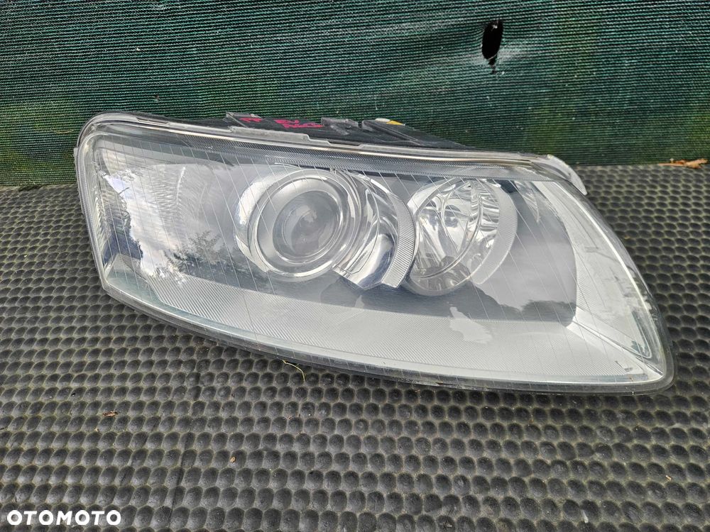 Reflektor Lampa Przetwornica Xenon Przód Przednia PRAWA Europa Audi A6 C6 - 1