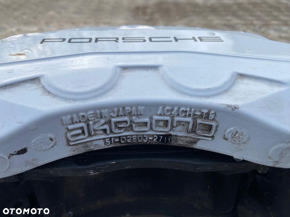 zacisk tarcza przód porsche cayenne 9y komplet - 6