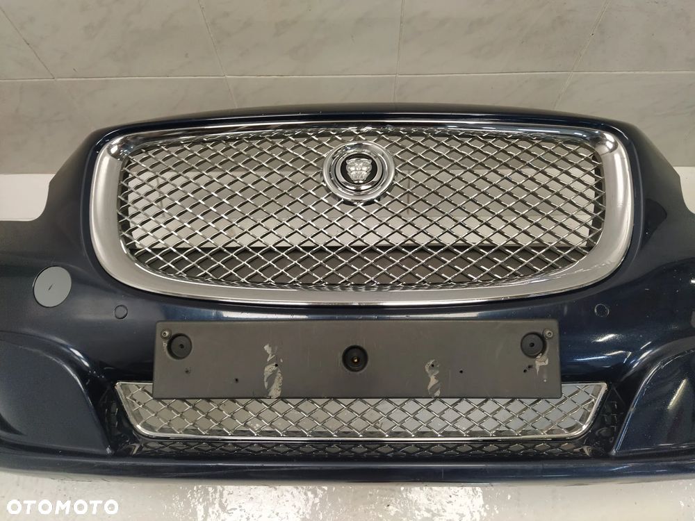 JAGUAR XJ X351 ZDERZAK PRZÓD PRZEDNI KOMPLETNY 4XPDC SPRYSKIWACZE GRILL ATRAPA CHŁODNICY ZNACZEK WIĄZKA ORYGINAŁ - 12