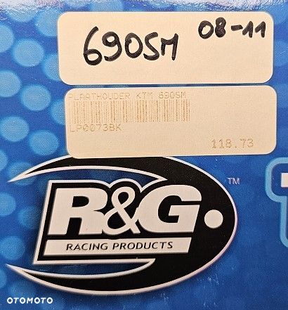 Mocowanie Tablicy R&G Tail Tidy KTM 690 SM / SMC / Enduro  LP0073BK - 15