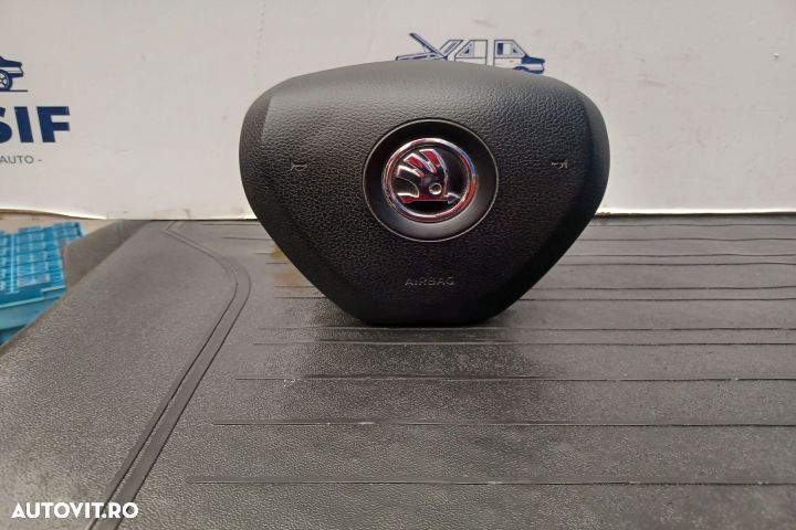 Airbag volan / sofer 5E0880201 PIESA NOUA 5E0880201 Skoda Rapid 3 [fa - 1