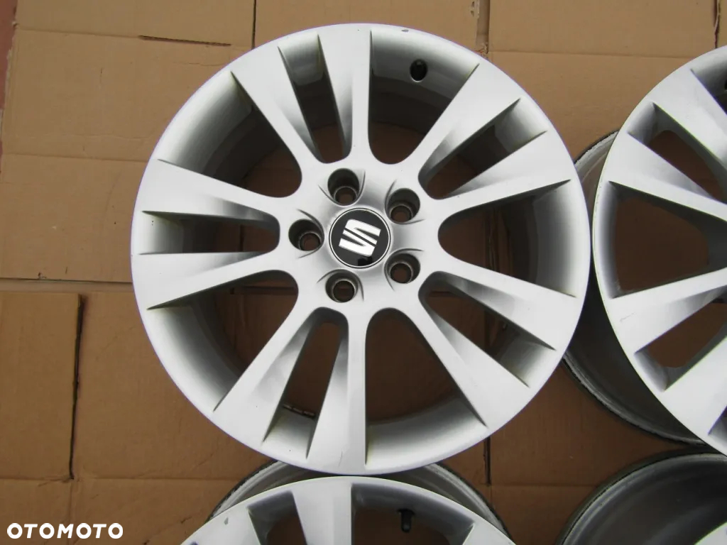 4x Felgi 17 Seat Leon Tarraco Ateca Toledo Skoda Octavia III IV 5x112 ET39 - 7