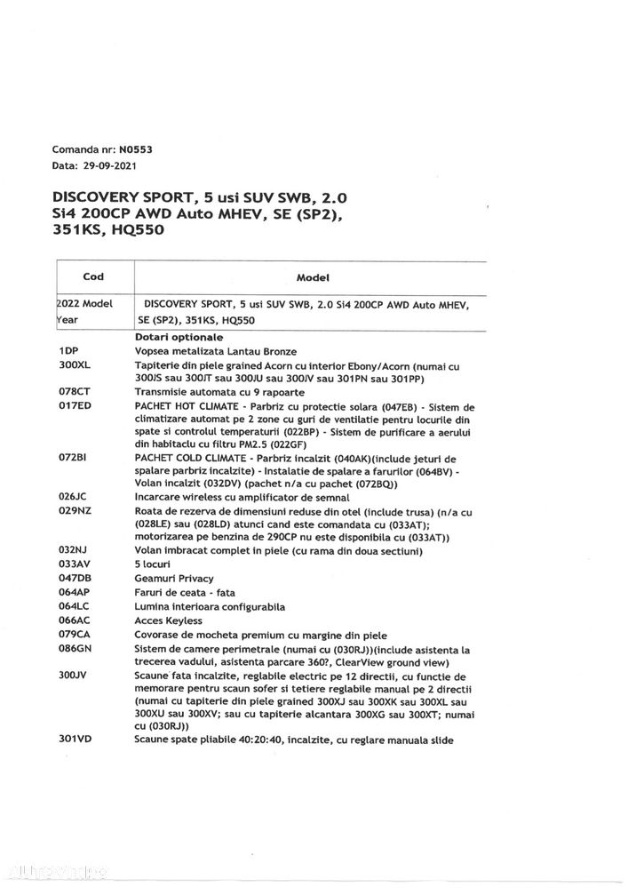 Land Rover Discovery Sport 2.0 P200 MHEV SE - 27