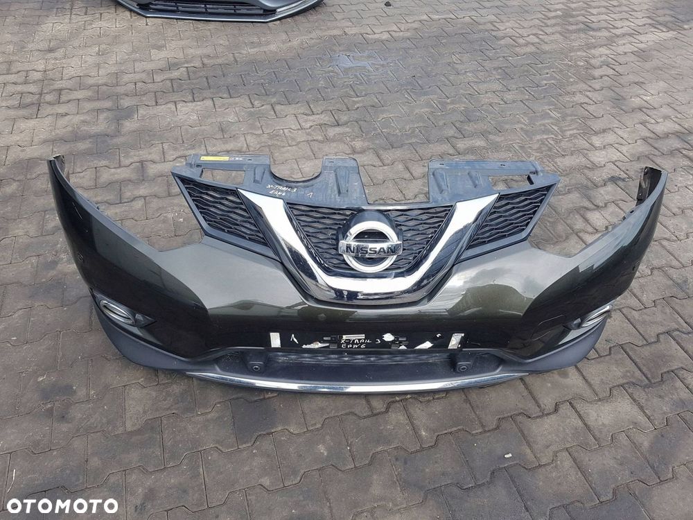 NISSAN X-TRAIL III T32 14-17r ZDERZAK PRZÓD GRILL PDC EANG - 2