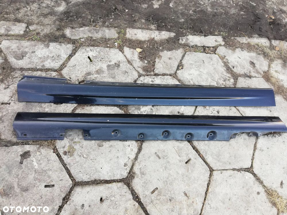 e46 przedlift sedan cosmosscharz nakładki progowe lewe prawe - 1