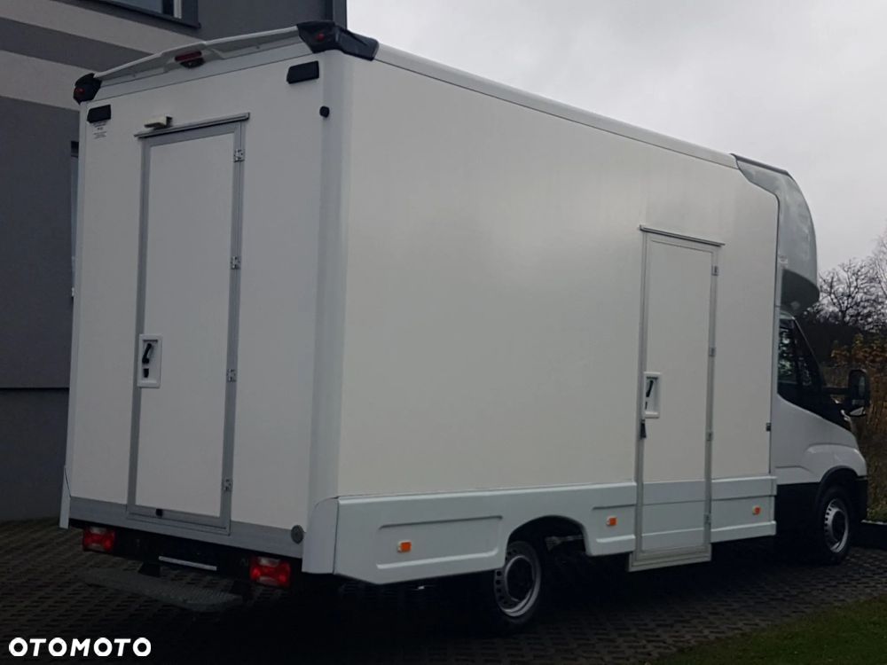 Iveco DAILY KONTENER NISKOPODŁOGOWY 4,43x2,24x2,43 SKLEP FOODTRUCK BAR KLIMA KONIOWÓZ KAMPER - 4