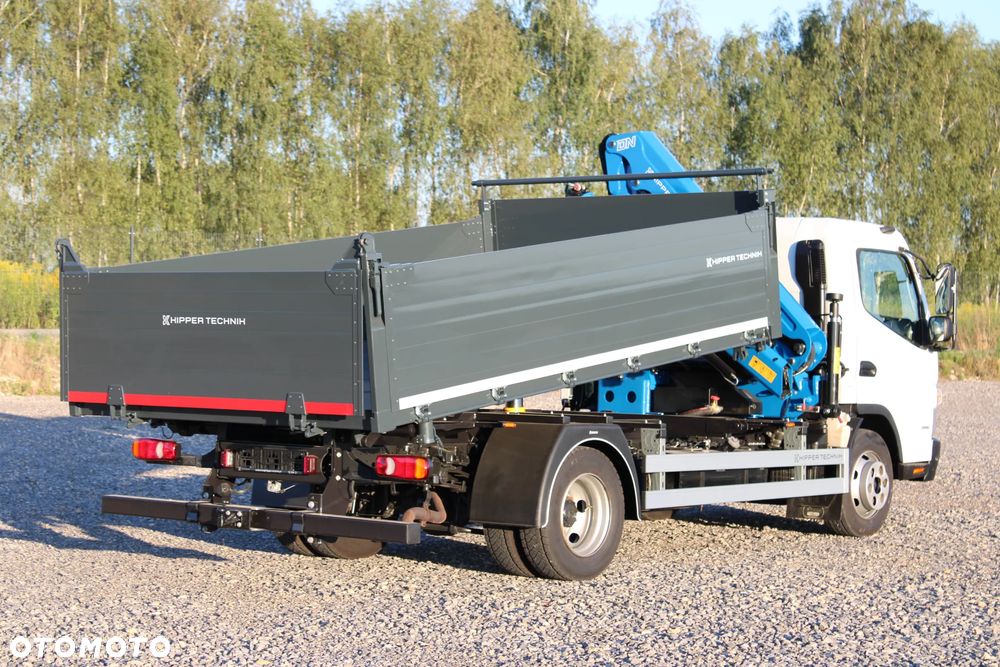 Mitsubishi FUSO Canter 9C18 Nowy 3-stronny Wywrot Kiper Wywrotka Nowy żuraw HDS DN 7.7 S2 Ładowność 4000 kg - 19