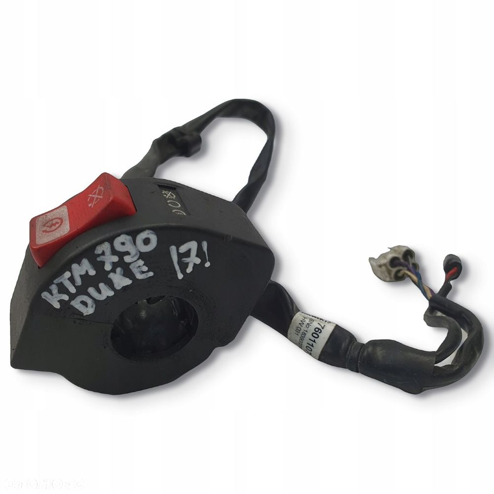 PRAWY PRZEŁĄCZNIK ZAPŁONU KTM Duke 790 18-24 włącznik 76011074000 - 2