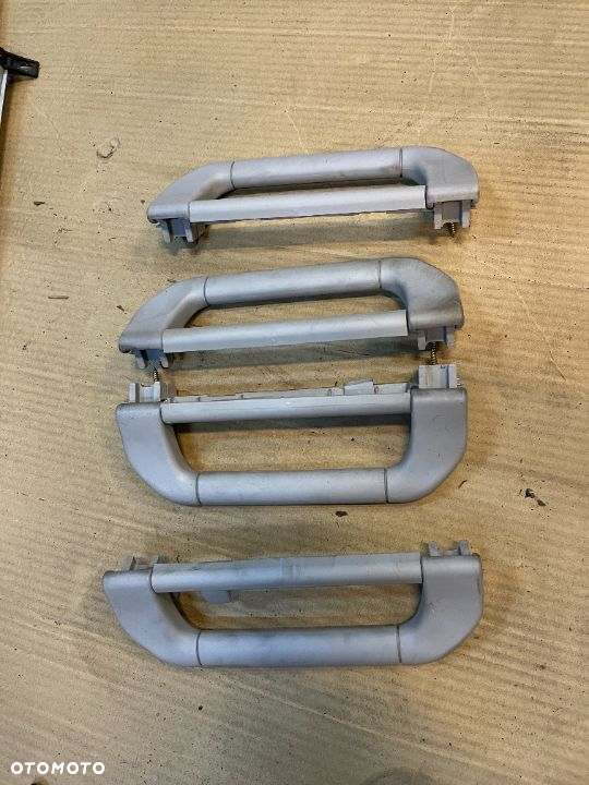 Uchwyty rączki podsufitki Bmw e38 szare komplet
