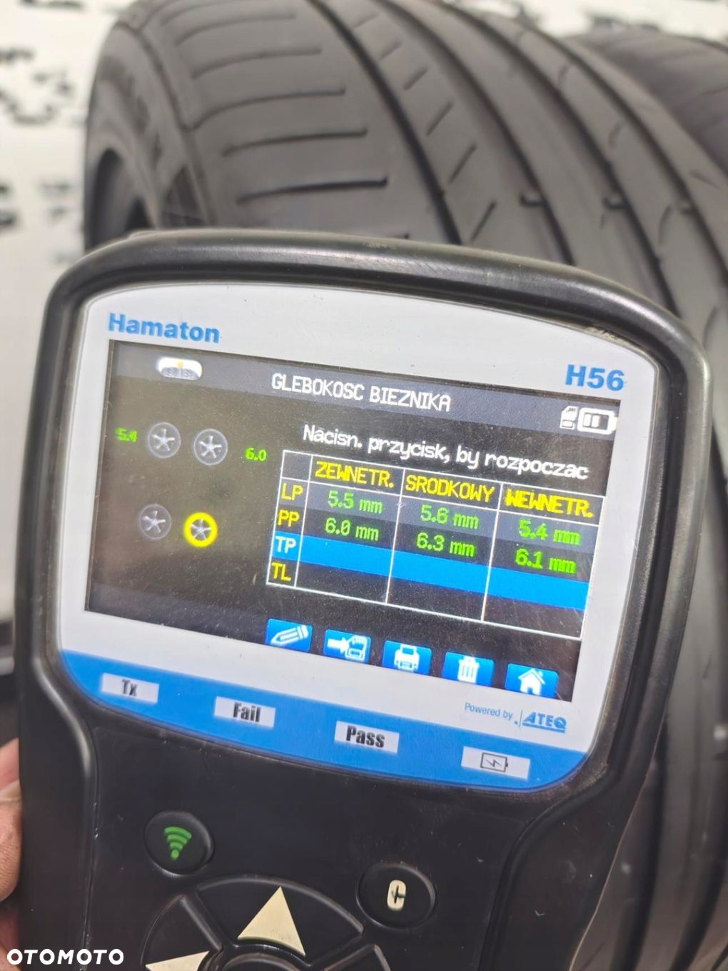 225/45r17 continental opony letnie 5,5mm 51028 - 7
