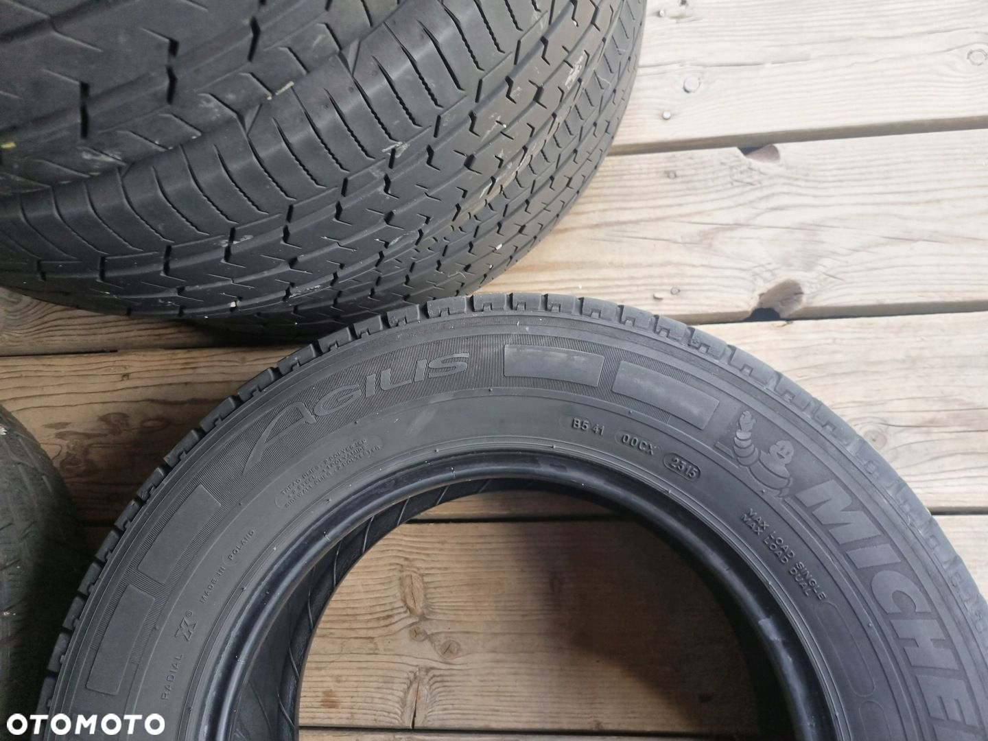 OPONY MICHELIN AGILIS 235/65R16C 115/113R 2015r.4x5mm db stan - 12