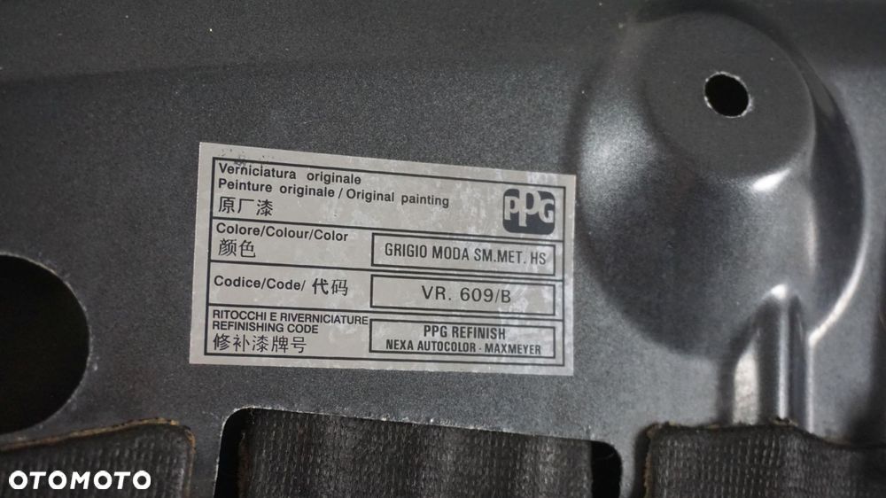 MASKA PRZÓD POKRYWA SILNIKA FIAT 500L 12-17 609/B 2012-2017 - 12