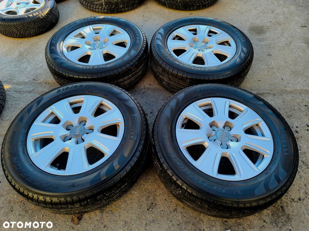 5x112 Alufelgi Felgi Aluminiowe 16 Koła Całoroczne Wielosezonowe AUDI A3 8V 8P A4 B5 B6 B7 A6 C5 C6 Q2 Q3 VW SEAT SKODA 7mm Legnica ALU-RAD 215/65 - 2