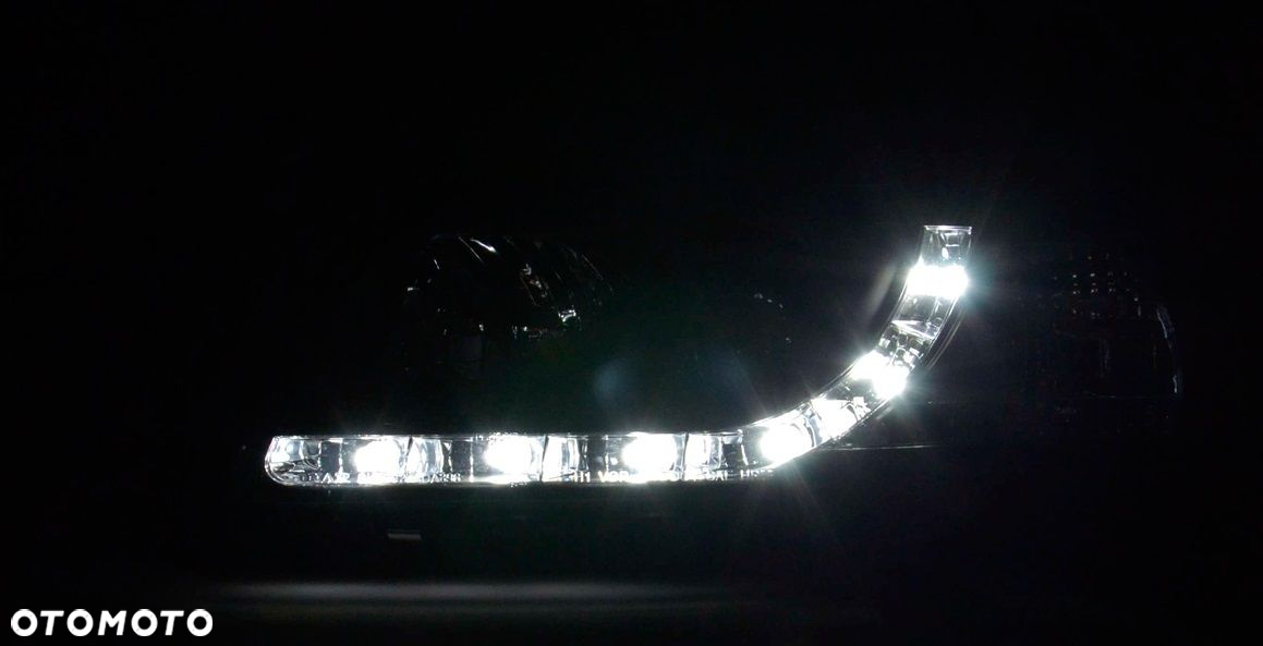 Reflektory Lampy Diody Diodowy pasek Soczewka Czarne Audi a3 8l 1996-1999 - 5