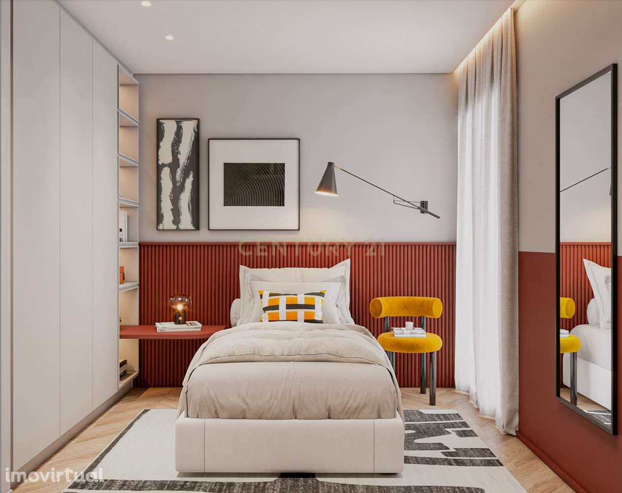 Apartamento T2+1em Alvide,  conclusão da obra 2024 - Grande imagem: 5/8