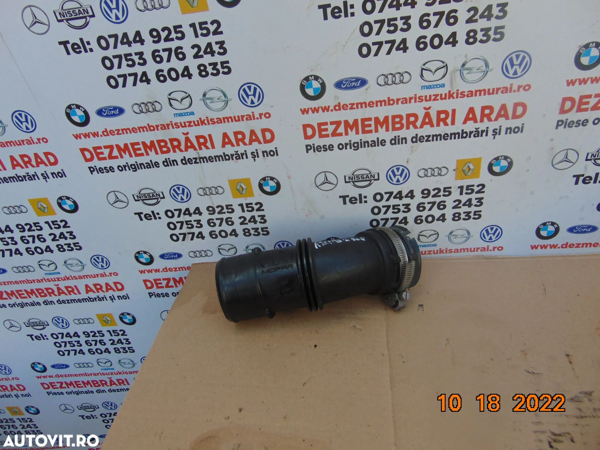 Conducta aer turbina Jeep renegade 1.3 benzina Fiat 500x tub aer turbina 1.3 - 1