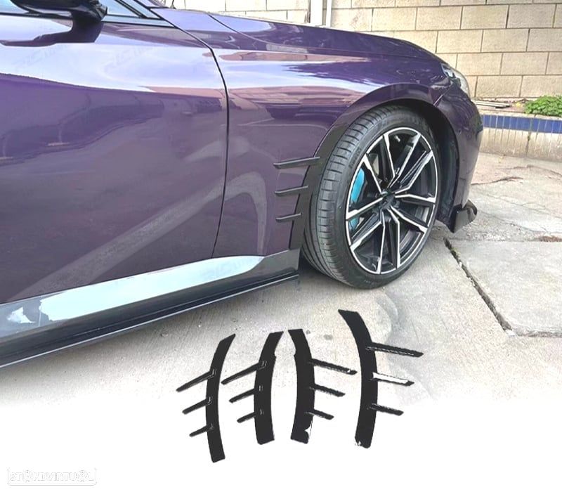 EXTENSÕES PARA-LAMAS BMW G42 22-24 LOOK M PERFORMANCE PRETO BRILHANTE - 1