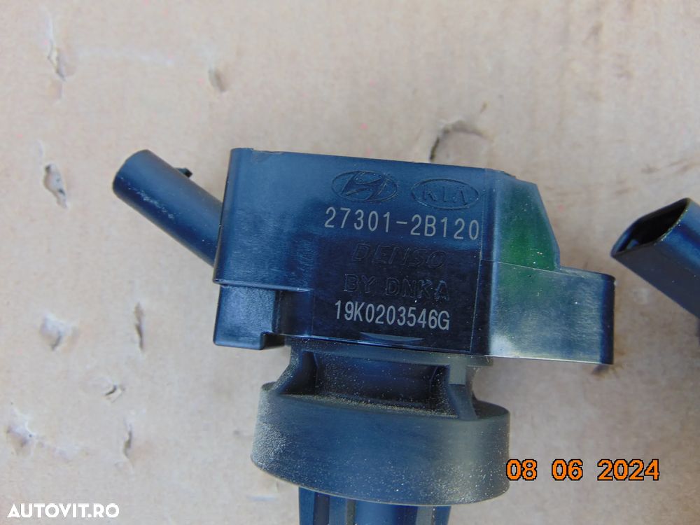 Bobina inductie Kia Sportage 1.6gdi ceed Hyundai Tucson i30 bobine inductie 1.6 benzina cod 273012b120 - 9