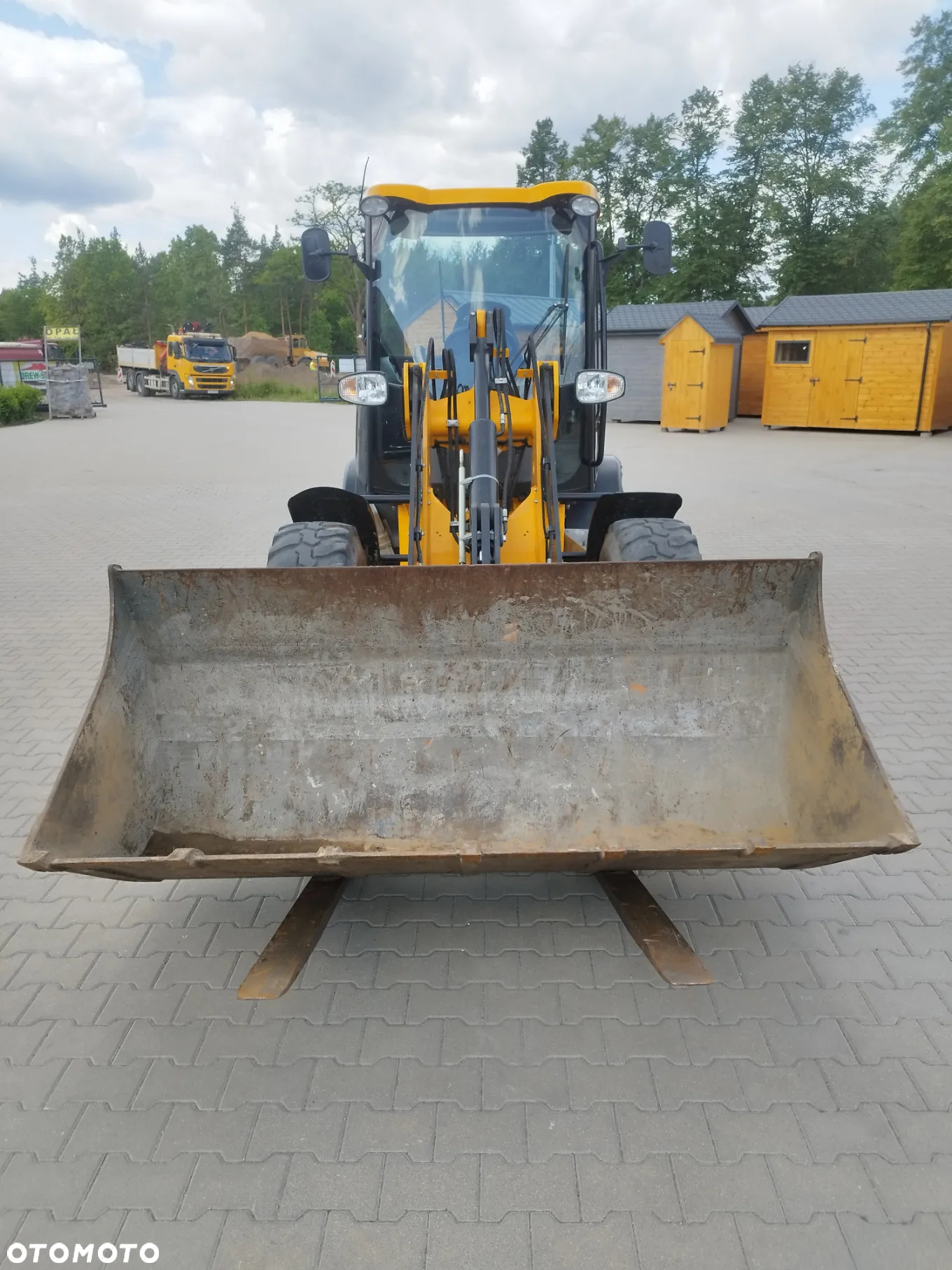 JCB 407/ 2017rok/ 1555mth/ łyżka+widły/zadbana jak nowa - 4