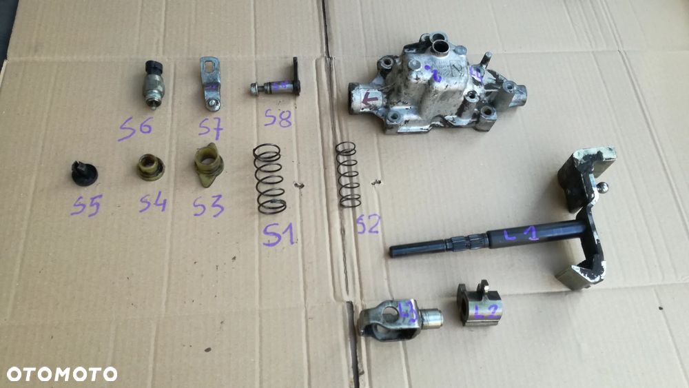 lewarek KORPUS wybierak nastawnik z skrzynia biegów seicento cinQuecento sporting panda 500 grande punto evo punto I II lift doblo fiorino - 5