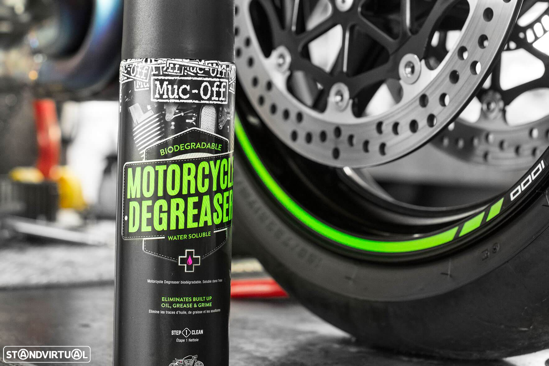 desengordurante muc-off motorcycle degreaser spray 500ml - 2