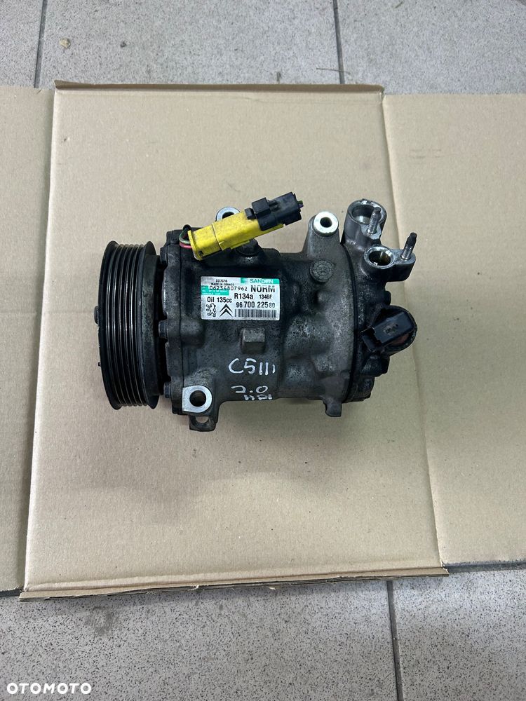 Citroen Peugeot kompresor klimatyzacji 2.0 hdi 9670022580 - 1