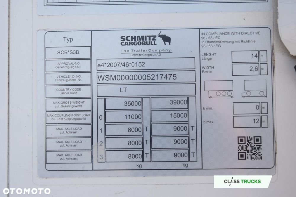 Schmitz Cargobull SKO FP 60 ThermoKing SLXi 300 - 16