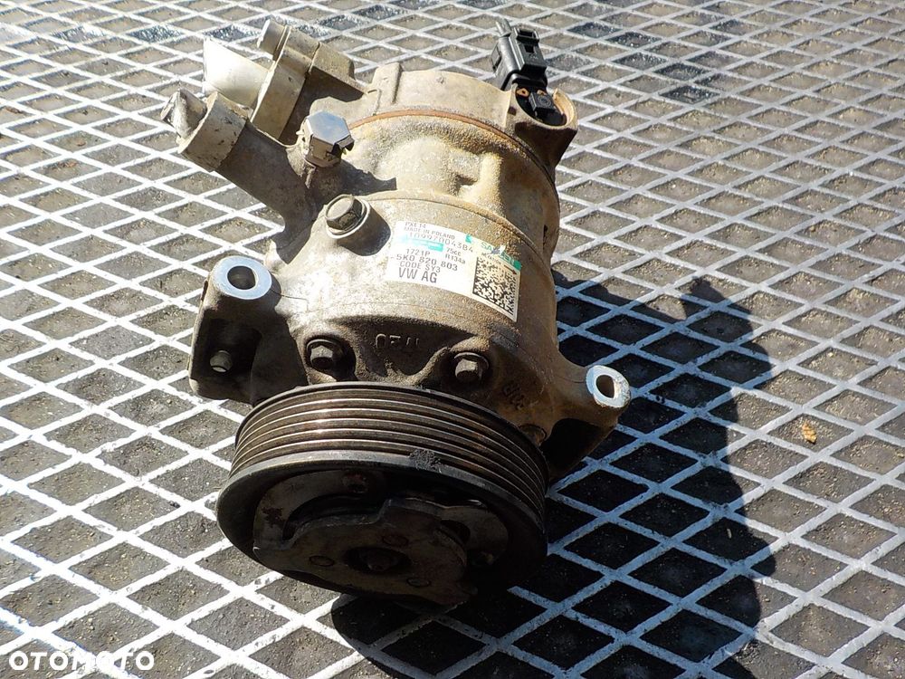 VOLKSWAGEN AUDI SKODA SEAT 1.6 TDI SPRĘŻARKA POMPA KLIMATYZACJI 5K0820803 - 4