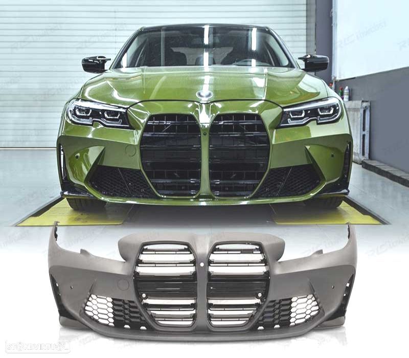 PARA-CHOQUES FRONTAL BMW G20 G21 19- LOOK M3 G80 PDC - 1