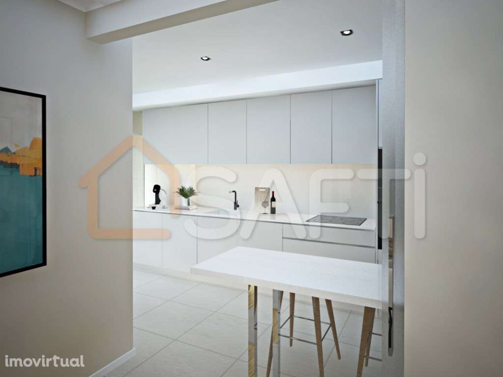 Fantástico Apartamento T3 com Exelentes Áreas e Preço Promocional n... - Grande imagem: 3/6